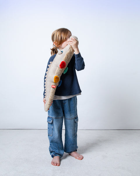 The Crocodile Stuffed Animal Plushie Primary Small by BigStuffed