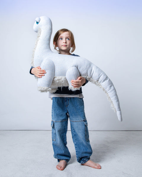 The Dinosaur Stuffed Animal Plushie Ice Big by BigStuffed