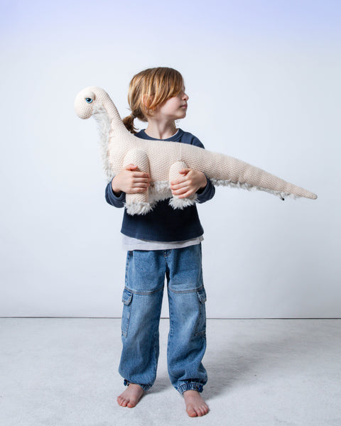 The Dinosaur Stuffed Animal Plushie Mama Small by BigStuffed