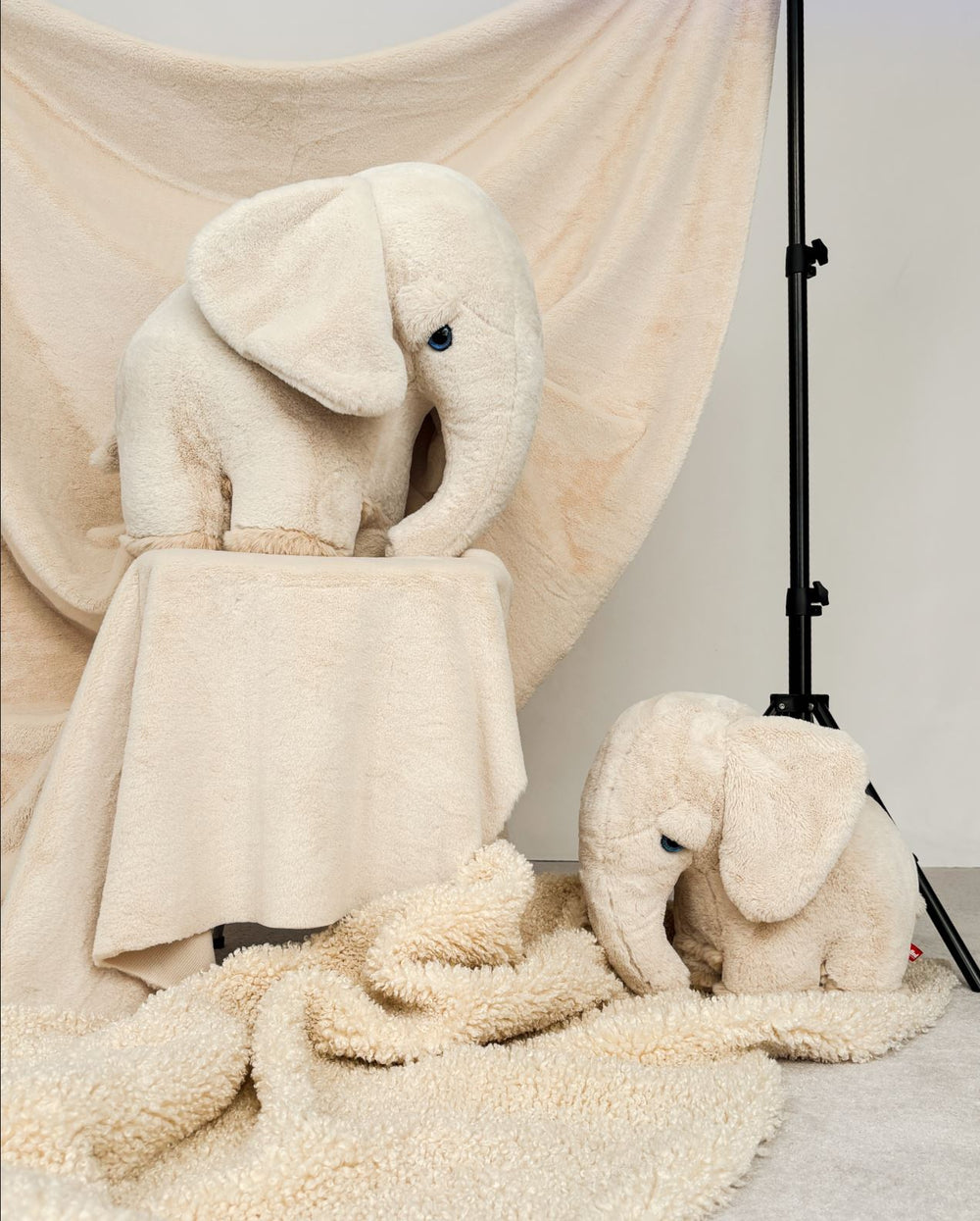 The Elephant Stuffed Animal Plushie by BigStuffed