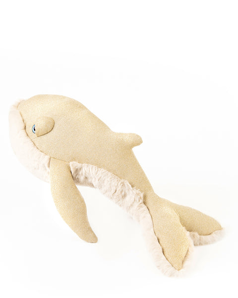 The Whale Stuffed Animal Plushie Night Big by BigStuffed