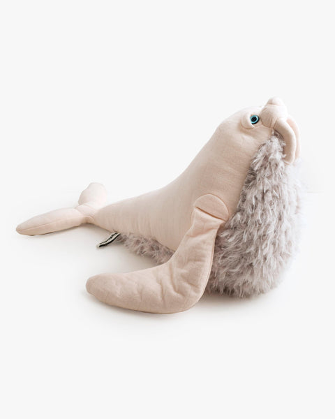 The Walrus Stuffed Animal Plushie Lady Small by BigStuffed