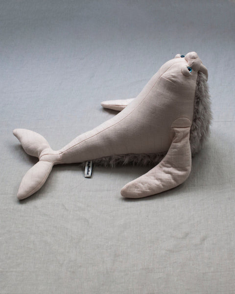 The Walrus Stuffed Animal Plushie Lady Small by BigStuffed