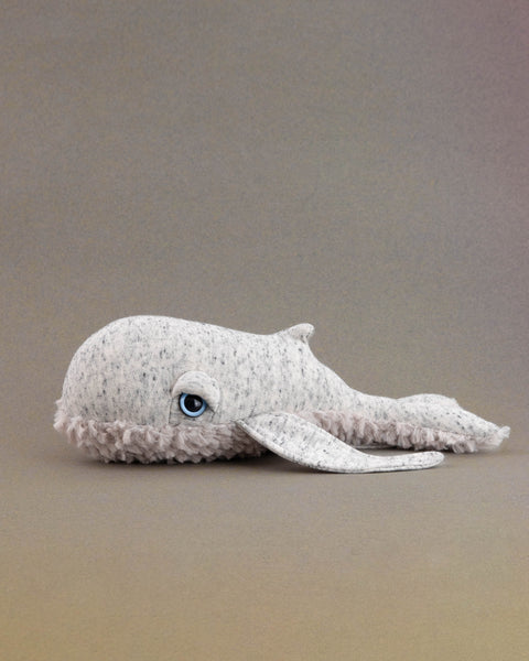 The Mini Whale Stuffed Animal Plushie Original Fur Mini by BigStuffed