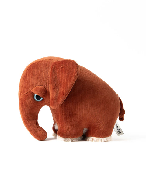 The Mini Elephant Stuffed Animal Plushie Red Mini by BigStuffed