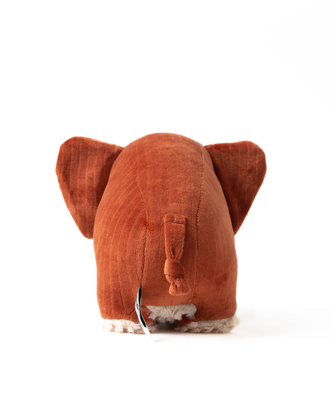 The Mini Elephant Stuffed Animal Plushie Red Mini by BigStuffed