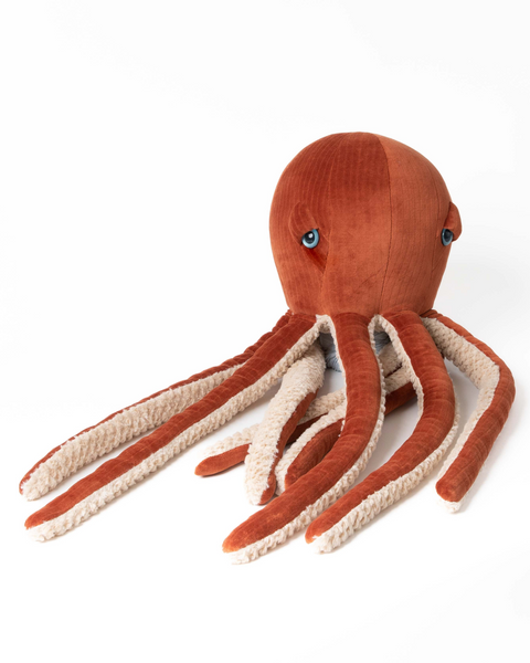 The Octopus Stuffed Animal Plushie Small by BigStuffed