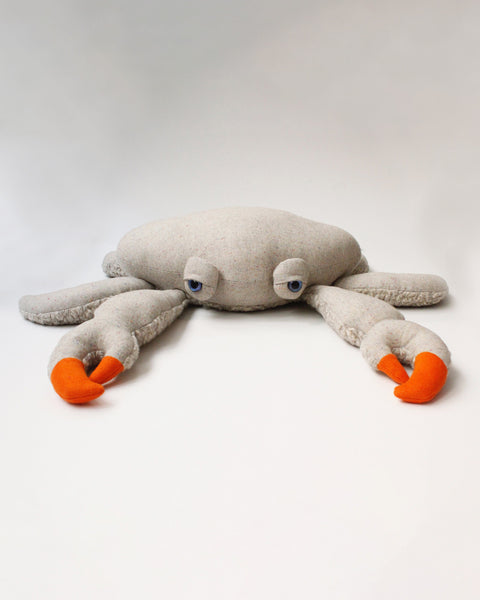 The Crab Stuffed Animal Plushie Sand Giant by BigStuffed