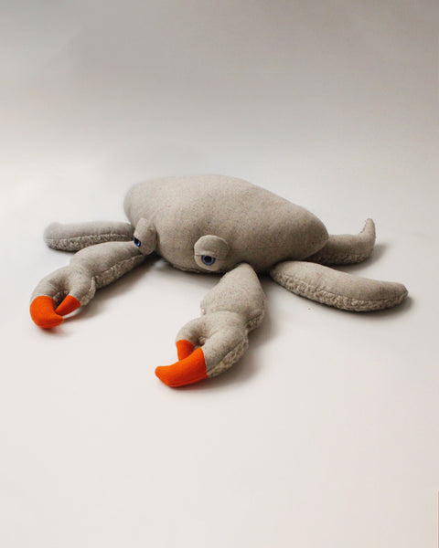 The Crab Stuffed Animal Plushie Sand Giant by BigStuffed