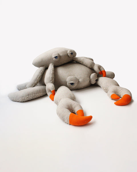 The Crab Stuffed Animal Plushie Sand Giant by BigStuffed