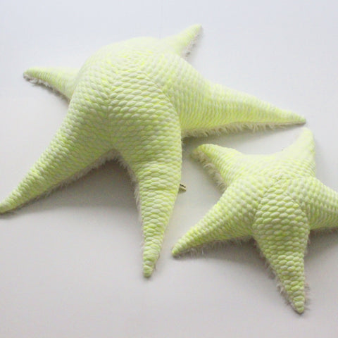 The Starfish Stuffed Animal Plushie Neon Big by BigStuffed