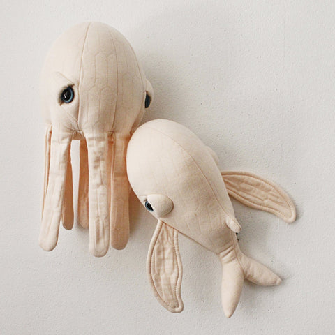 The Mini Octopus Stuffed Animal Plushie Lady Mini by BigStuffed