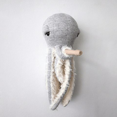 The Octopus Stuffed Animal Plushie GrandPa Small by BigStuffed