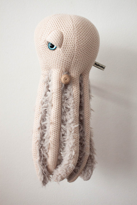 The Octopus Stuffed Animal Plushie Mama Small by BigStuffed