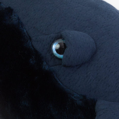 The Whale Stuffed Animal Plushie Night Small by BigStuffed