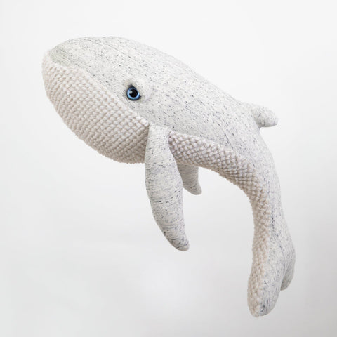 The Whale Stuffed Animal Plushie Original Big by BigStuffed